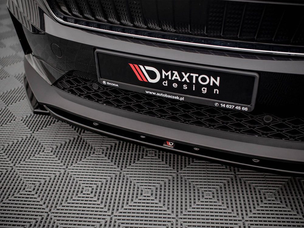 Front Splitter V.3 Skoda Enyaq IV (2020-) - Wayside Performance 