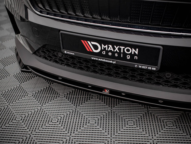 Front Splitter V.3 Skoda Enyaq IV (2020-) - Wayside Performance 
