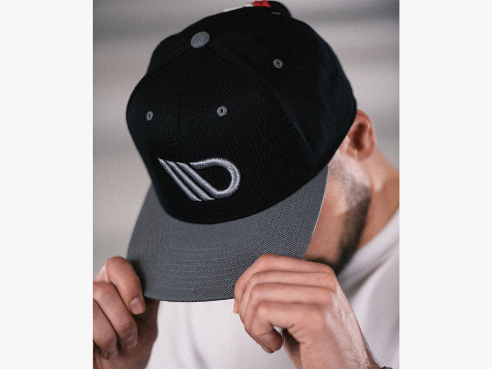 Baseball CAP - Black/grey - Wayside Performance 