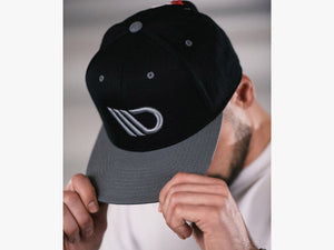 Baseball CAP - Black/grey - Wayside Performance 