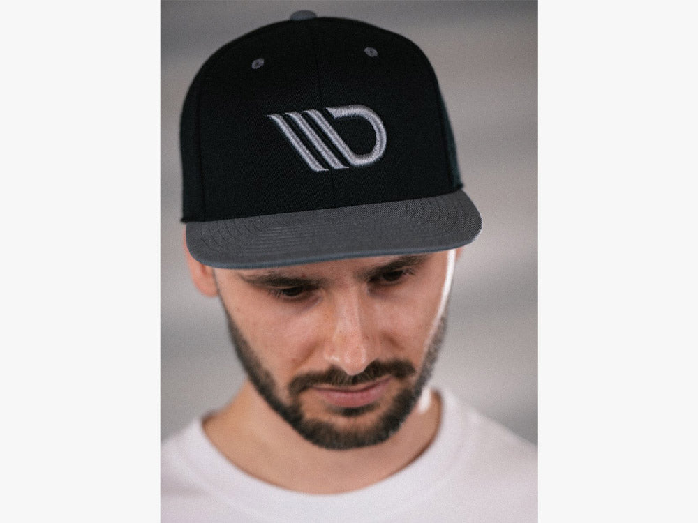 Baseball CAP - Black/grey - Wayside Performance 