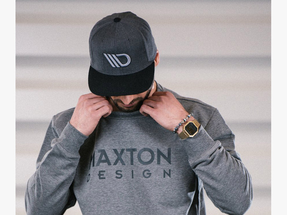 Baseball CAP (Snapback) - Charcoal/black - Wayside Performance 
