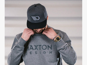Baseball CAP (Snapback) - Charcoal/black - Wayside Performance 