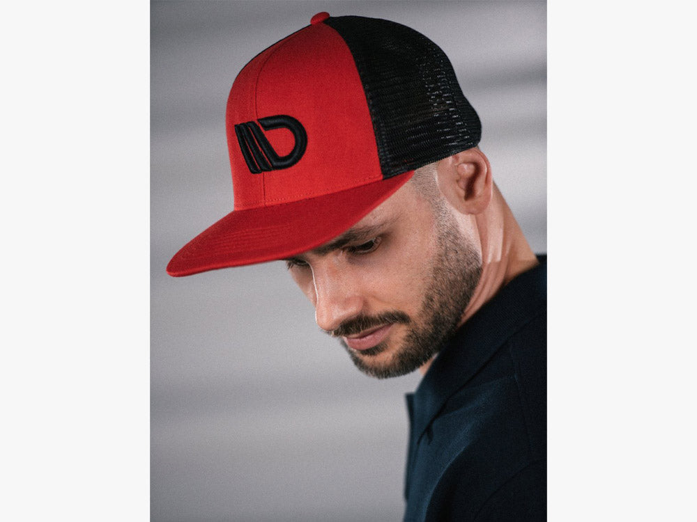 Baseball CAP (Snapback) - Red - Wayside Performance 