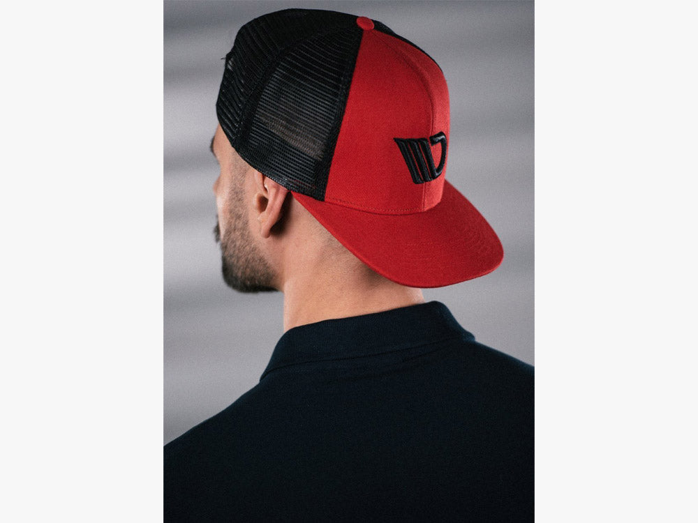 Baseball CAP (Snapback) - Red - Wayside Performance 