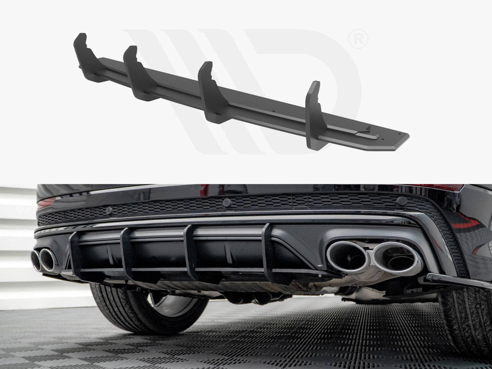 Street PRO Rear Diffuser Audi SQ8 Mk1 - Wayside Performance 
