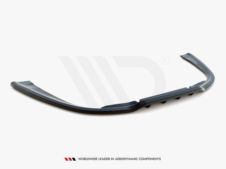 Central Rear Splitter (Vertical Bars) Porsche 911 Carrera 4S 992 (2019-) - Wayside Performance 