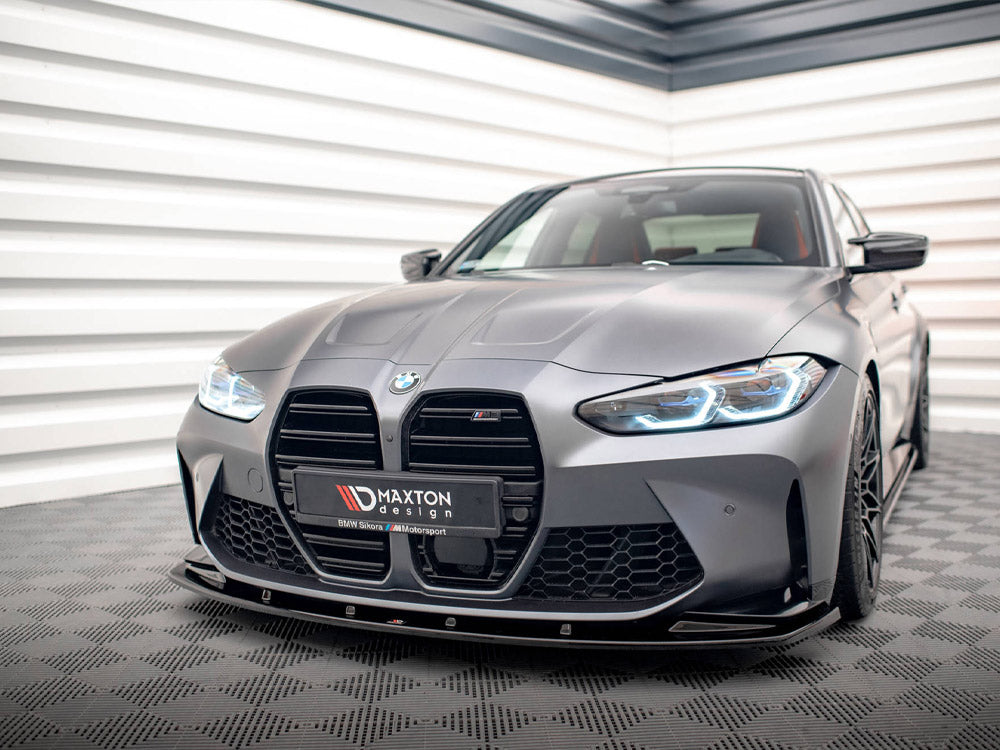 Maxton Design Front Splitter V.1 Bmw M4 G82 / M3 G80 (2021-) - Wayside Performance 