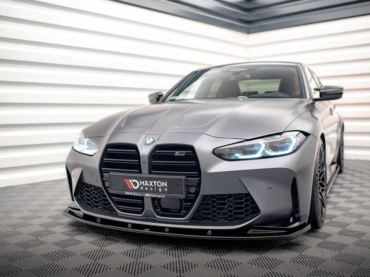 Maxton Design Front Splitter V.1 Bmw M4 G82 / M3 G80 (2021-) - Wayside Performance 
