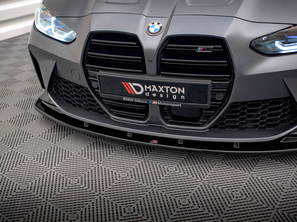 Maxton Design Front Splitter V.1 Bmw M4 G82 / M3 G80 (2021-) - Wayside Performance 