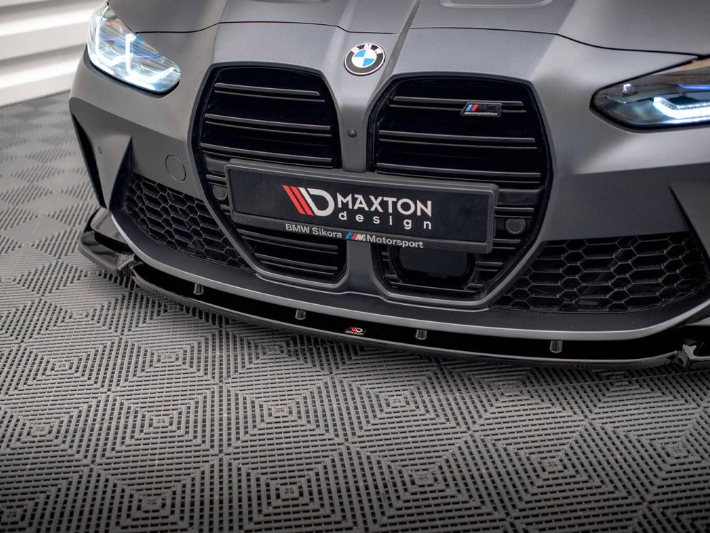 Maxton Design Front Splitter V.3 Bmw M4 G82 / M3 G80 (2021-) - Wayside Performance 