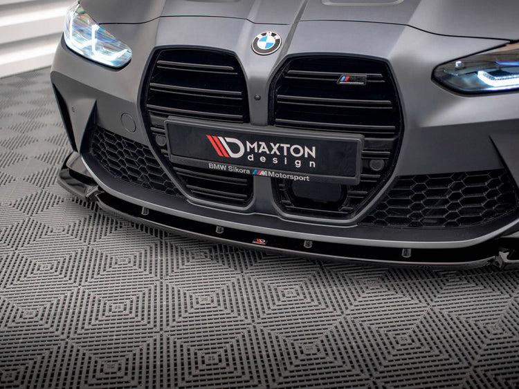 Maxton Design Front Splitter V.3 Bmw M4 G82 / M3 G80 (2021-) - Wayside Performance 