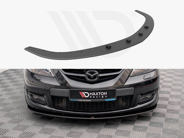 Street PRO Front Splitter Mazda 3 MPS MK1 (2006-2008) - Wayside Performance 