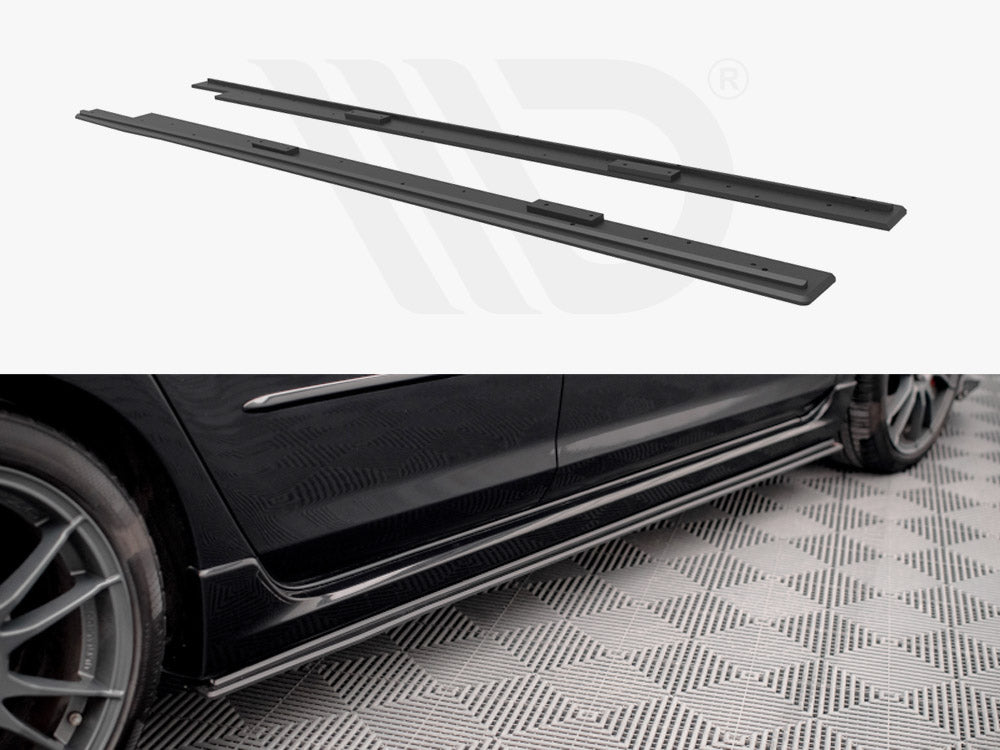 Street PRO Side Skirts Diffusers Mazda 3 MPS MK1 (2006-2008) - Wayside Performance 