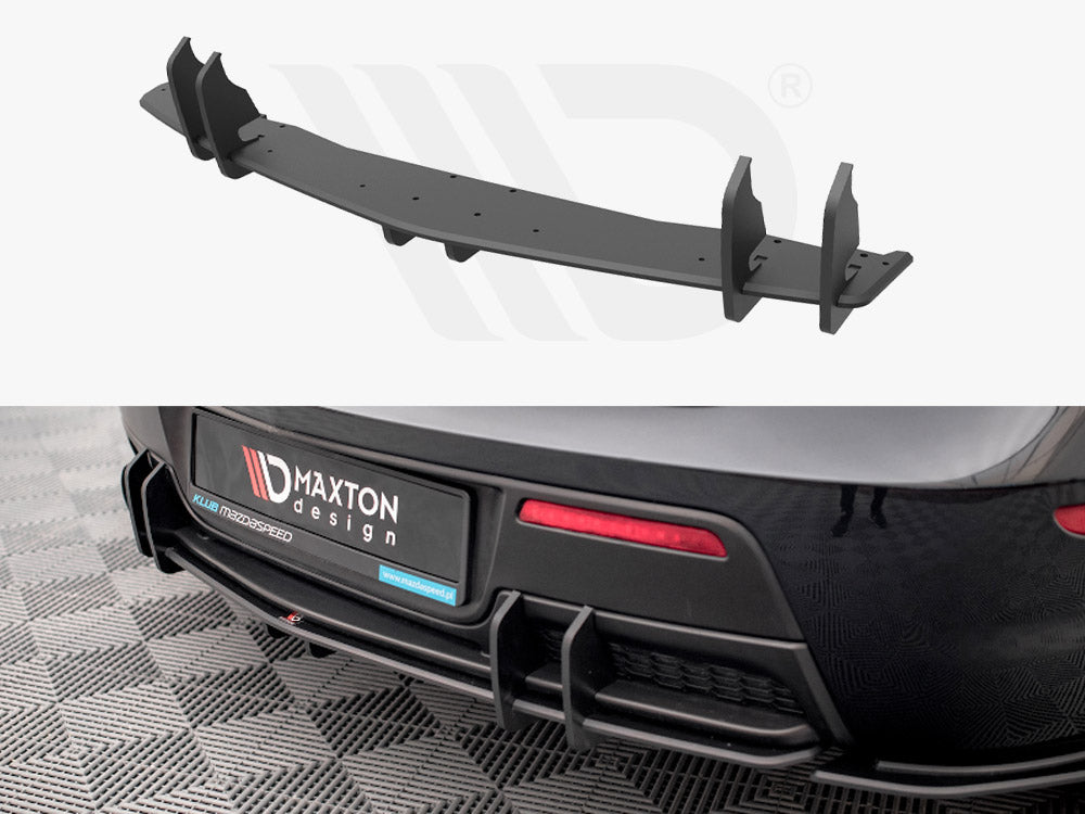 Street PRO Rear Diffuser Mazda 3 MPS Mk1 (2006-2008) - Wayside Performance 