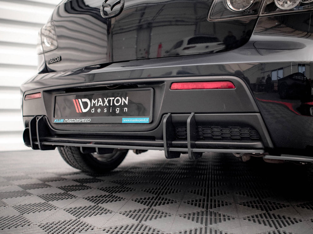 Street PRO Rear Diffuser Mazda 3 MPS Mk1 (2006-2008) - Wayside Performance 