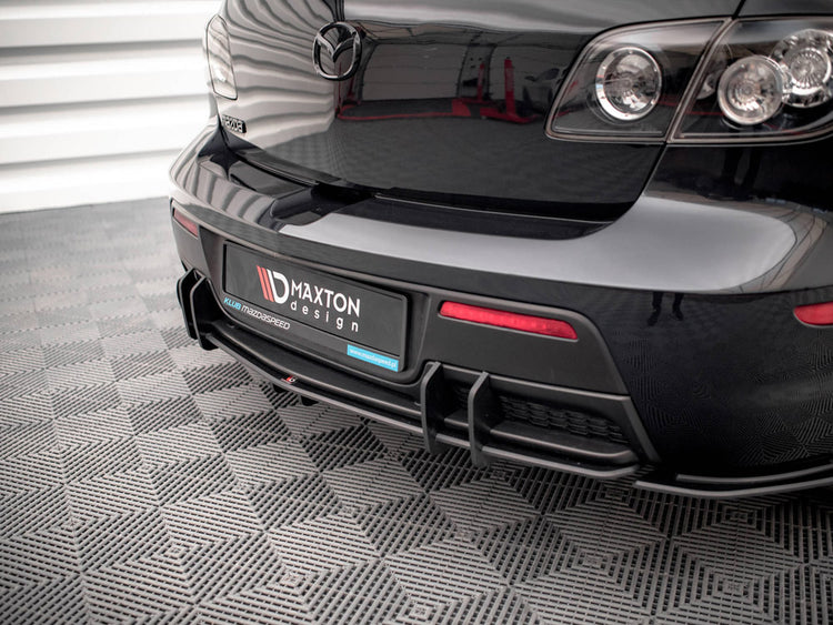 Street PRO Rear Diffuser Mazda 3 MPS Mk1 (2006-2008) - Wayside Performance 