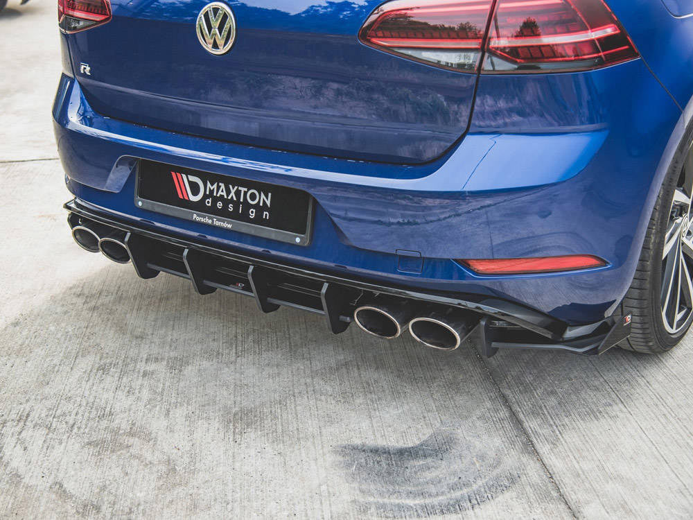 Maxton Racing Rear Diffuser Vw Golf 7 R Facelift (2017-2020) - Wayside Performance 