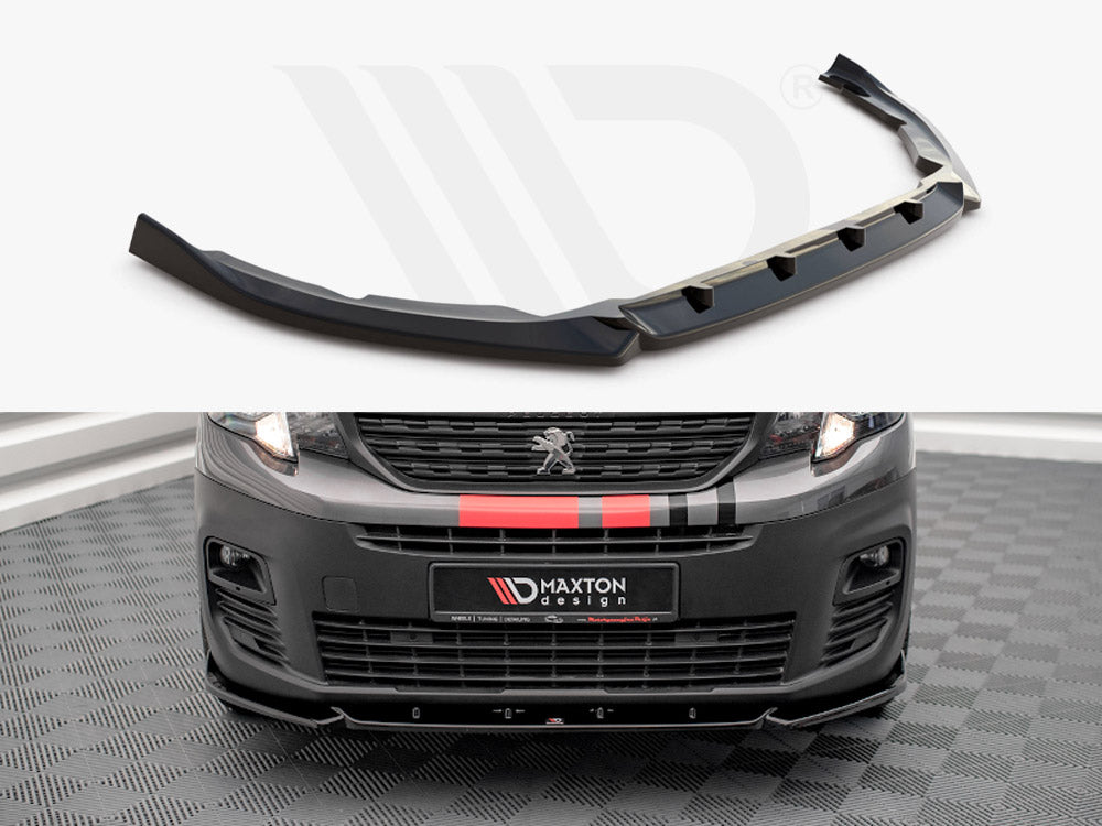 Front Splitter Peugeot Partner MK3 (2018-) - Wayside Performance 