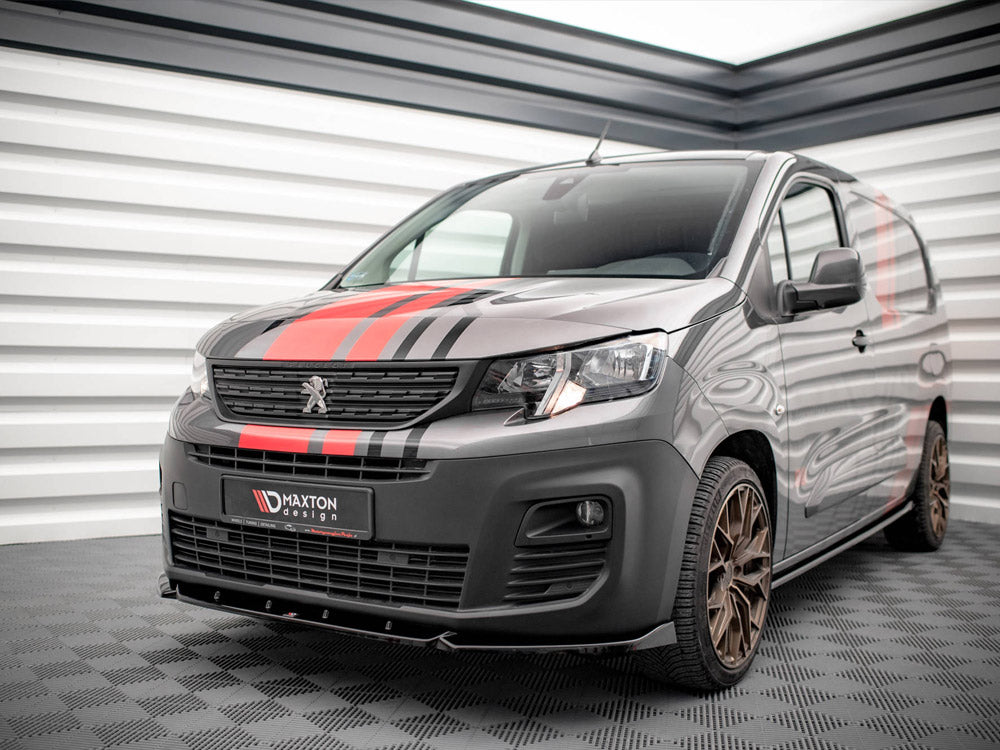 Front Splitter Peugeot Partner MK3 (2018-) - Wayside Performance 