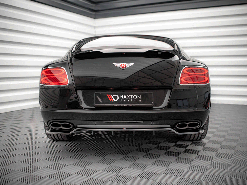 Central Rear Splitter (Vertical Bars) Bentley Continental GT V8 S Mk2 (2014-2016) - Wayside Performance 