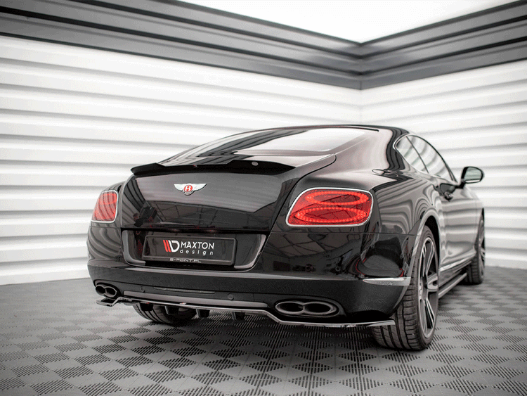Central Rear Splitter (Vertical Bars) Bentley Continental GT V8 S Mk2 (2014-2016) - Wayside Performance 