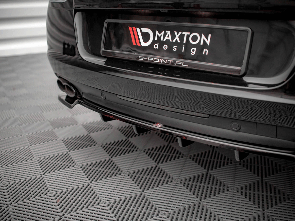 Central Rear Splitter (Vertical Bars) Bentley Continental GT V8 S Mk2 (2014-2016) - Wayside Performance 
