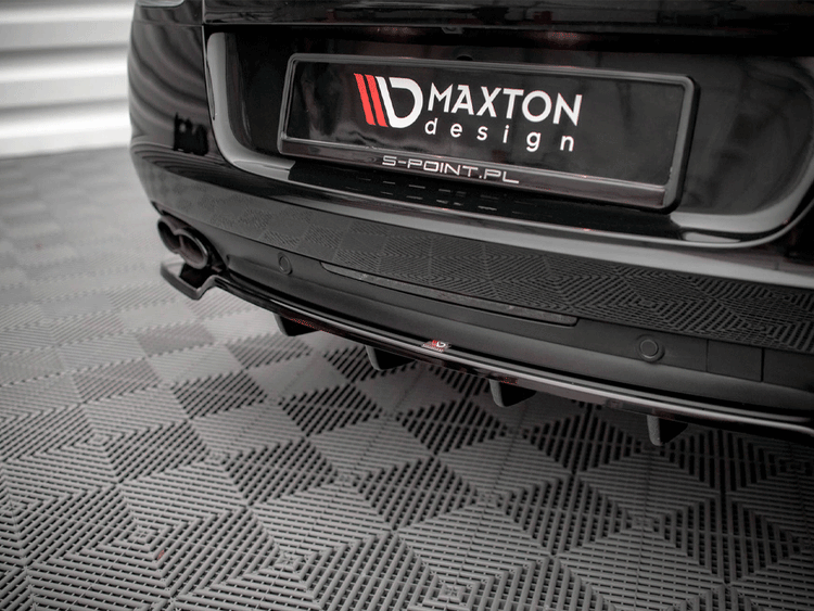 Central Rear Splitter (Vertical Bars) Bentley Continental GT V8 S Mk2 (2014-2016) - Wayside Performance 