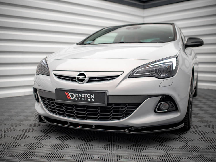 Front Splitter V.1 Opel Astra GTC Opc-line J (2011-2018) - Wayside Performance 
