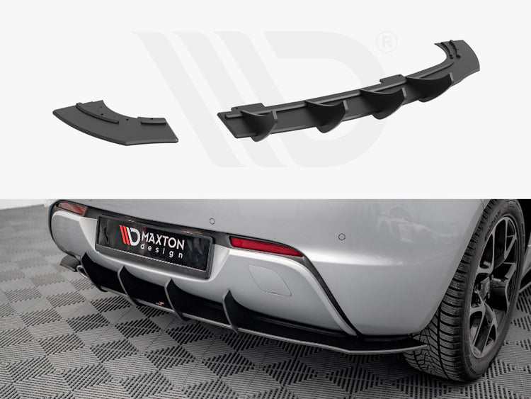 Street PRO Rear Diffuser Opel Astra GTC Opc-line J (2011-2018) - Wayside Performance 