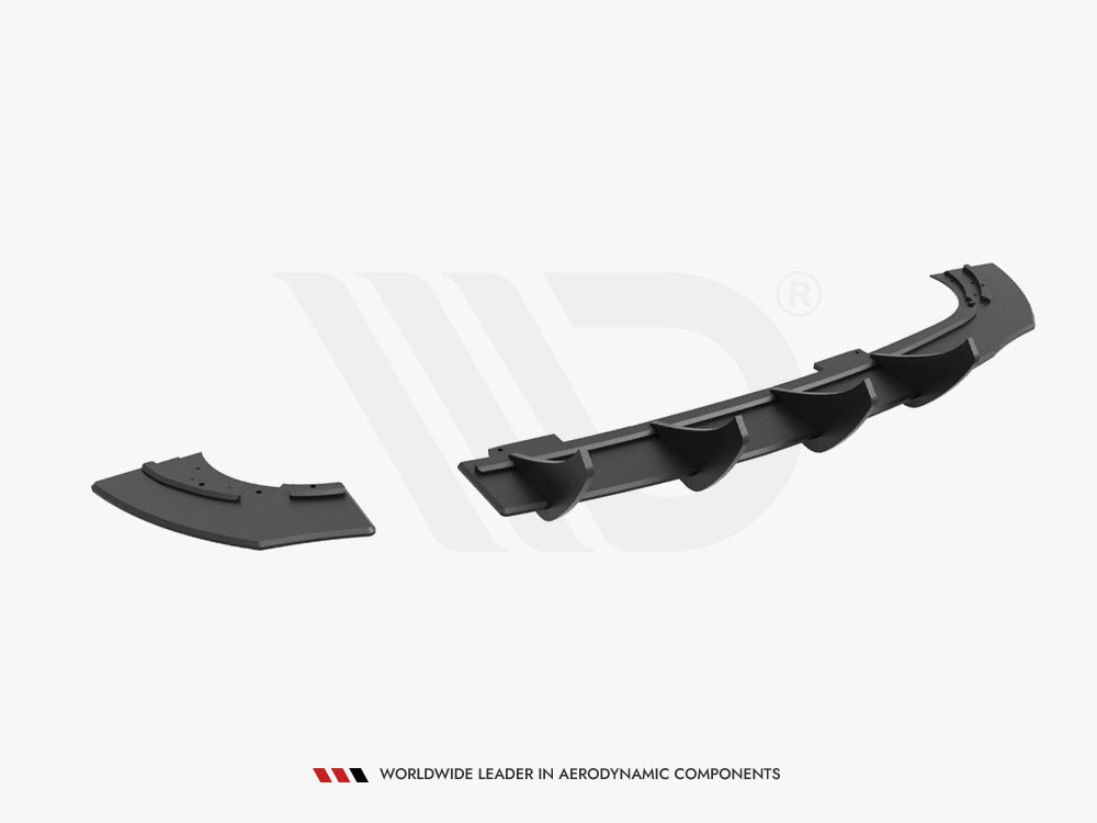 Street PRO Rear Diffuser Opel Astra GTC Opc-line J (2011-2018) - Wayside Performance 