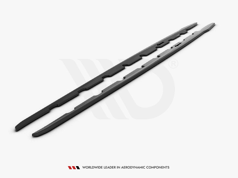 Maxton Design Side Skirts Diffusers V2 Bmw 1 Series F40 M135i / M-sport (2019-) - Wayside Performance 