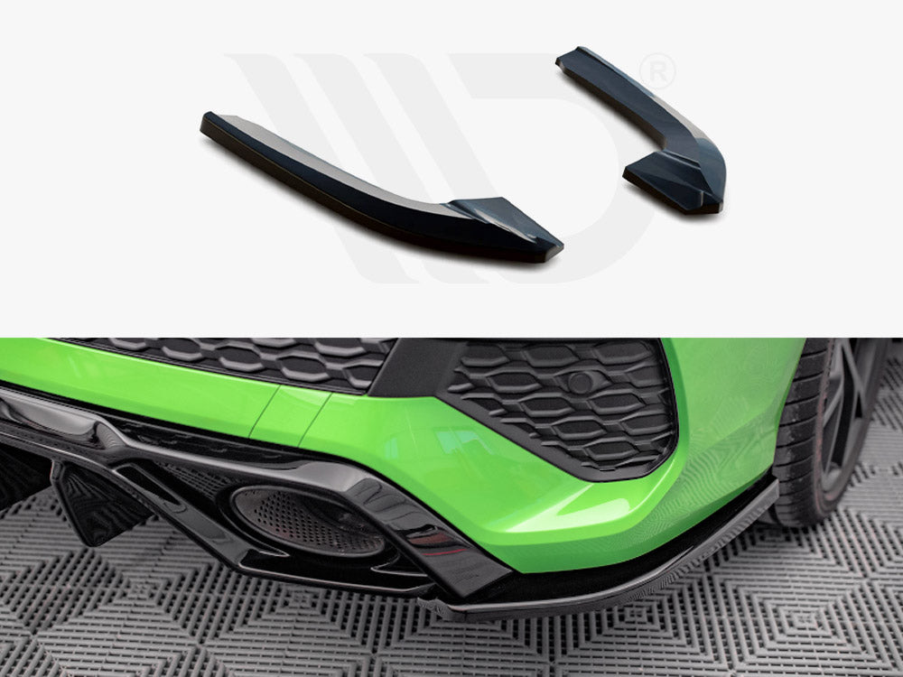 Maxton Design Rear Side Splitters Audi Rs3 Sedan 8y (2020-) - Wayside Performance