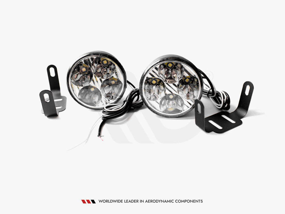 Universal Daytime Running Lights DRL (70MM) - Wayside Performance 