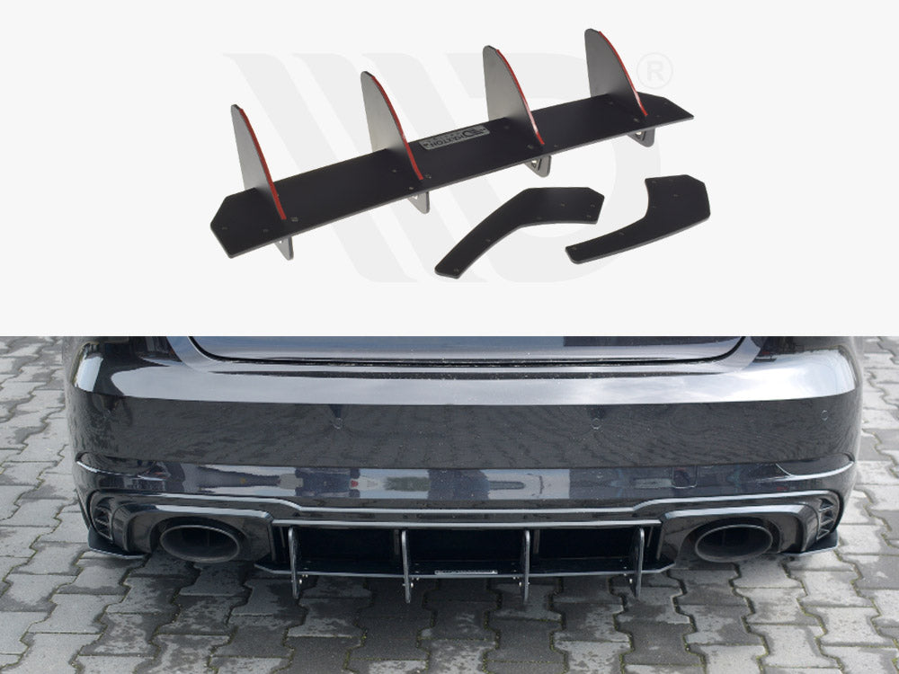 Maxton Design Rear Diffuser V.1 Audi Rs3 8v Facelift Sportback (2017-20) - Wayside Performance