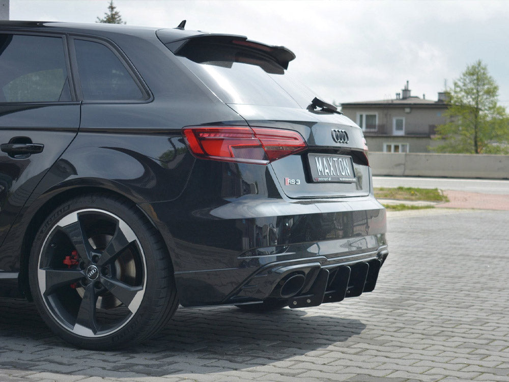 Maxton Design Rear Diffuser V.1 Audi Rs3 8v Facelift Sportback (2017-20) - Wayside Performance