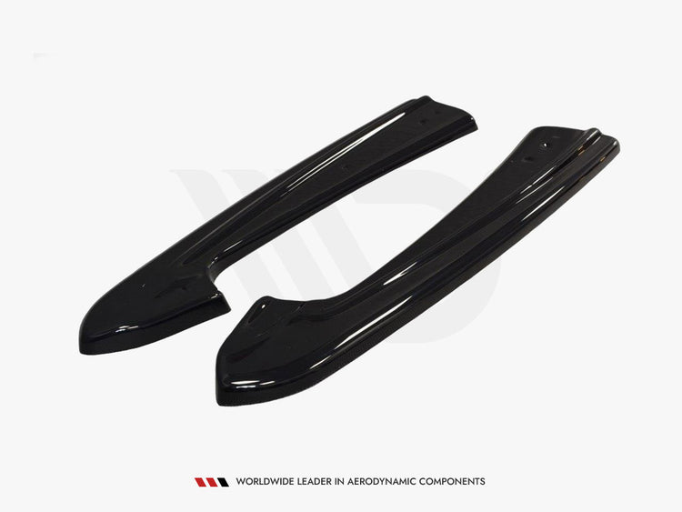 Rear Side Splitters V.1 Audi RS7 C7 Facelift - Wayside Performance 