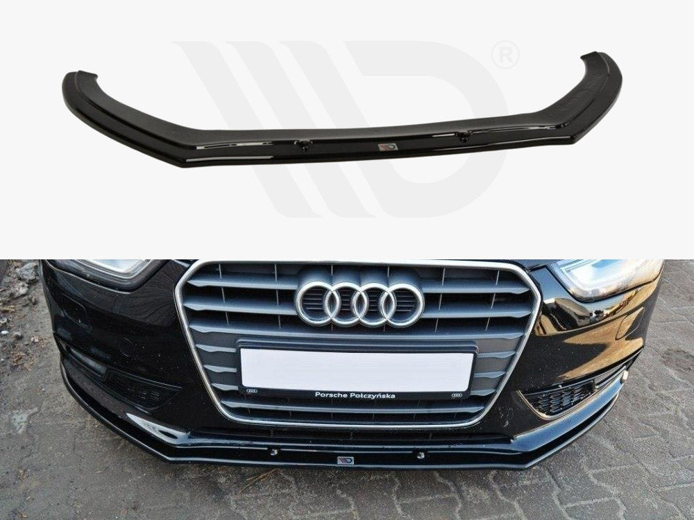 Front Splitter V.1 Audi A4 B8 Facelift - Wayside Performance 