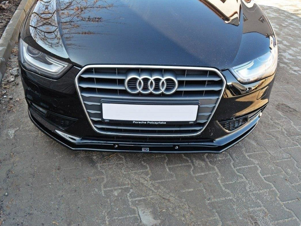 Front Splitter V.1 Audi A4 B8 Facelift - Wayside Performance 