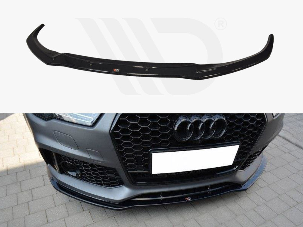 Front Splitter V.1 Audi RS7 C7 Facelift (2014-2017) - Wayside Performance 