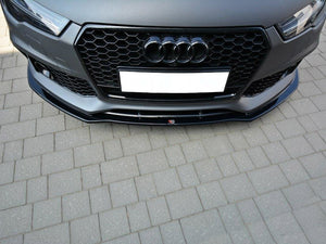 Front Splitter V.1 Audi RS7 C7 Facelift (2014-2017) - Wayside Performance 