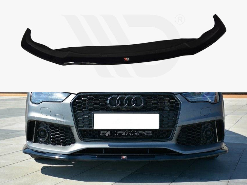 Front Splitter V.2 Audi RS7 C7 Facelift (2014-2017) - Wayside Performance 