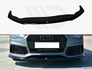 Front Splitter V.2 Audi RS7 C7 Facelift (2014-2017) - Wayside Performance 