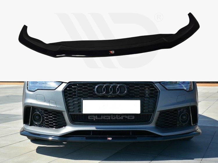 Front Splitter V.2 Audi RS7 C7 Facelift (2014-2017) - Wayside Performance 
