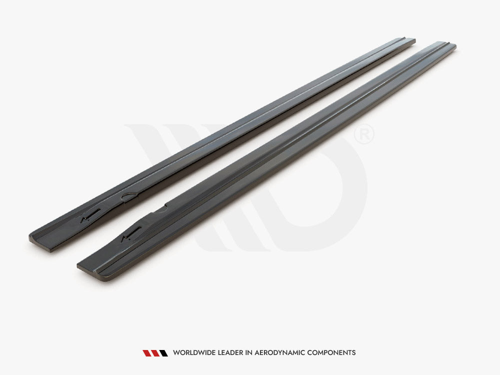 Maxton Design Side Skirts Diffusers Audi S4 / A4 / A4 S-line B8 / B8 Facelift (2008-2015) - Wayside Performance 