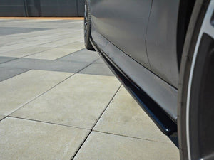 Side Skirts Diffusers V.1 Audi RS7 C7 Facelift - Wayside Performance 