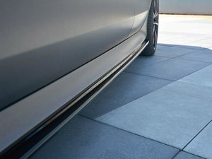 Side Skirts Diffusers V.1 Audi RS7 C7 Facelift - Wayside Performance 