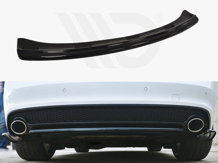 Central Rear Splitter Audi A5 S-line 8T FL Coupe / Sportback (2011-2016) - Wayside Performance 