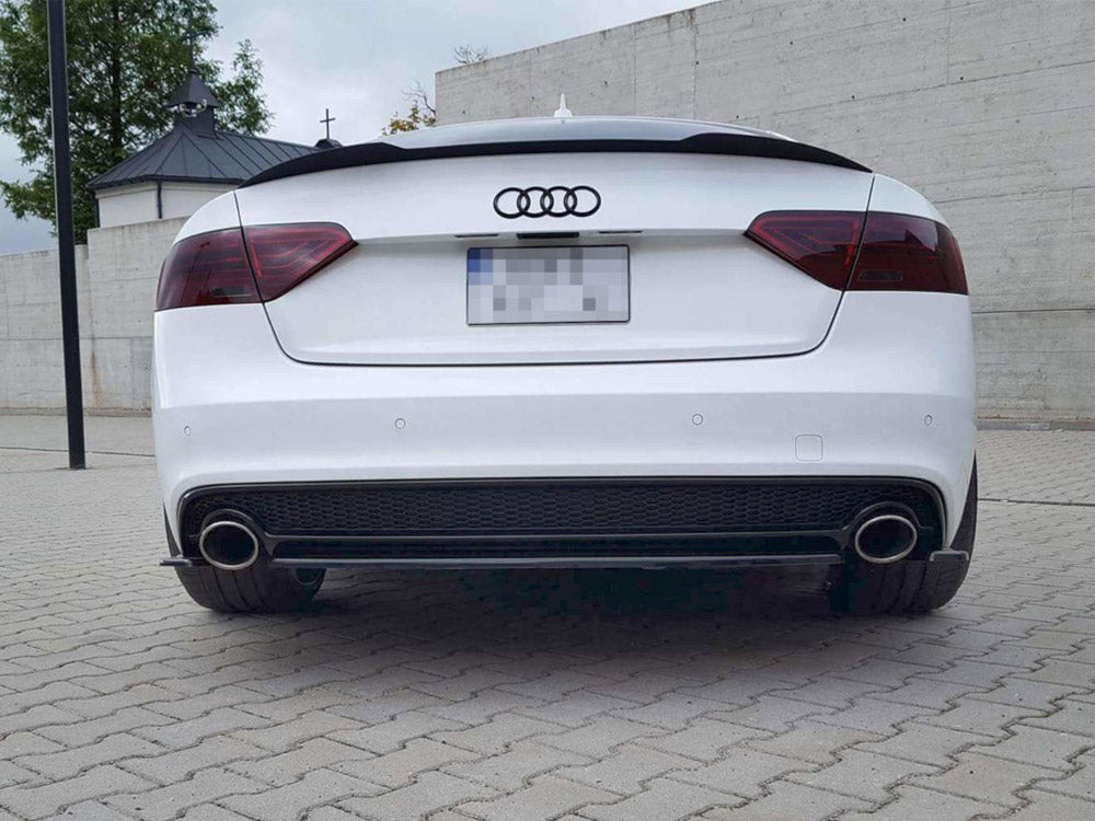 Central Rear Splitter Audi A5 S-line 8T FL Coupe / Sportback (2011-2016) - Wayside Performance 