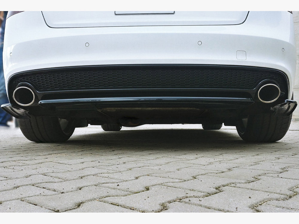 Central Rear Splitter Audi A5 S-line 8T FL Coupe / Sportback (2011-2016) - Wayside Performance 